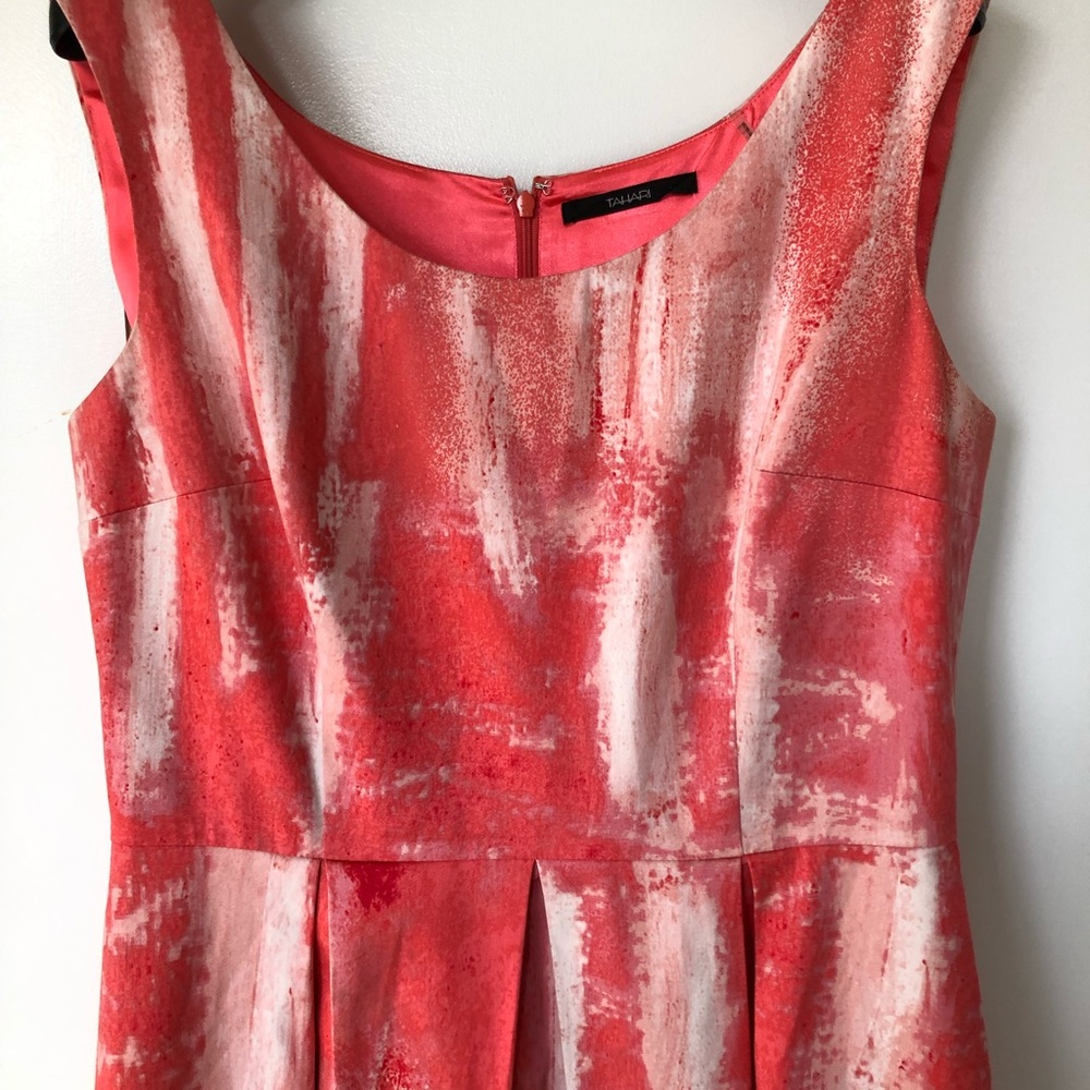 Party dress. Tahari lined dress. Size 12. - Picture 4 of 10